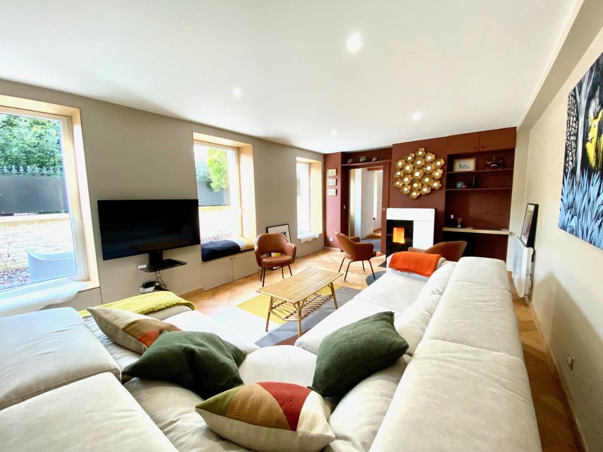 Le Capella, Magnifique Maison Au Calme Avec Garage Caen Zewnętrze zdjęcie